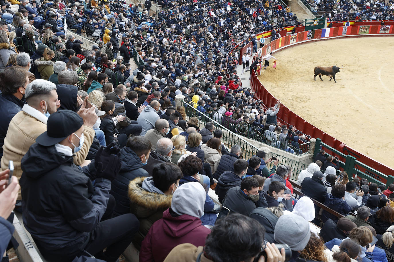 Miles de personas se dan cita en el coso de la calle Xàtiva para vivir el regreso de esta competición taurina popular con representantes valencianos, del resto del territorio nacional e incluso de Francia