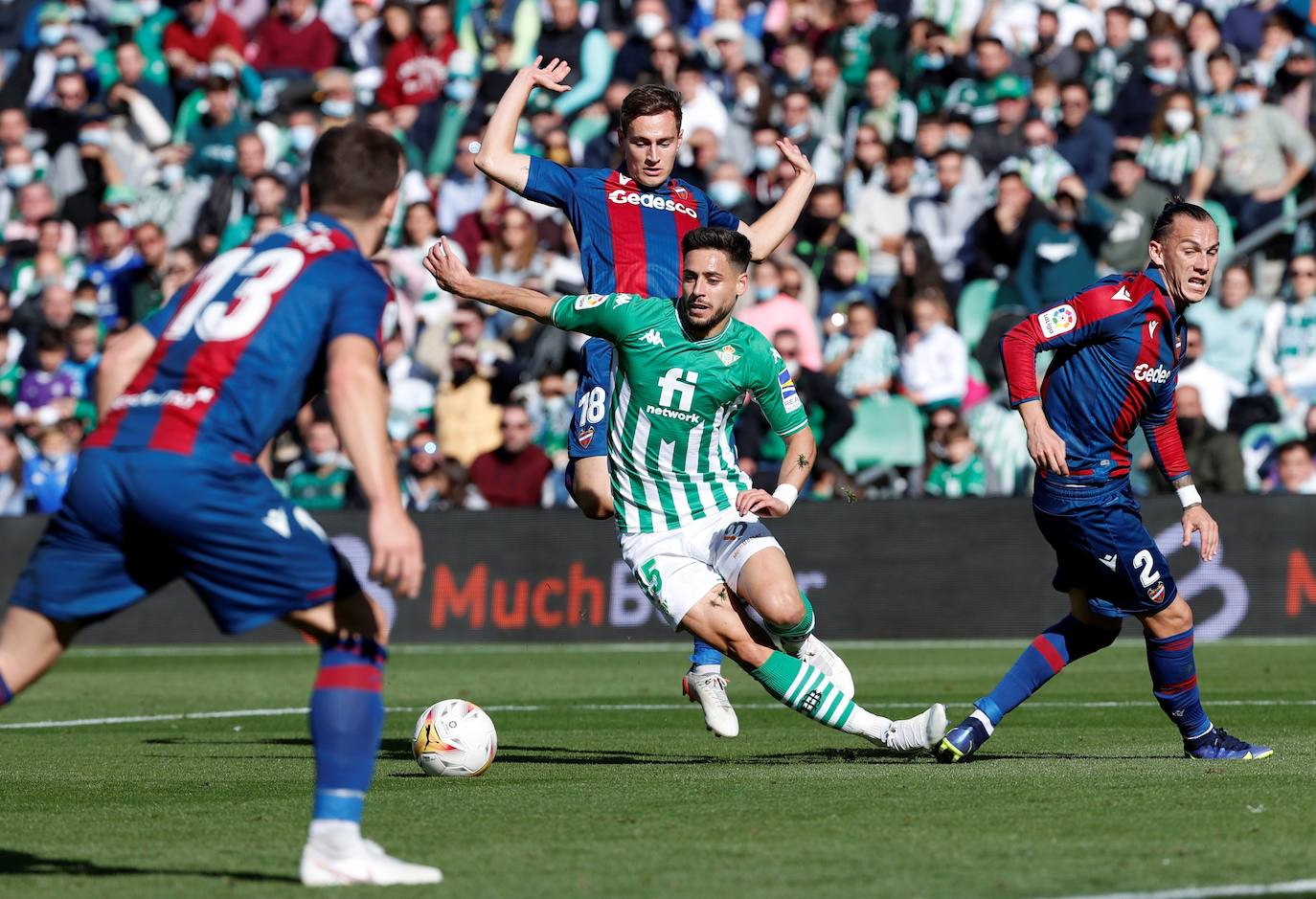 Fotos: Las mejores imágenes del Real Betis-Levante UD