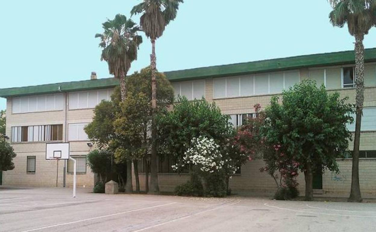 El colegio Ramón y Cajal de la localidad. 