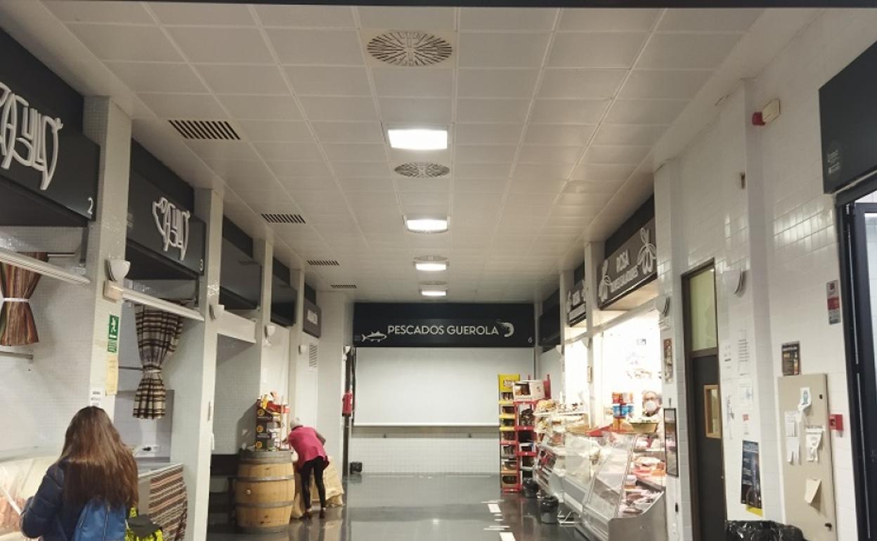 Apariencia del mercado una vez renovado. 