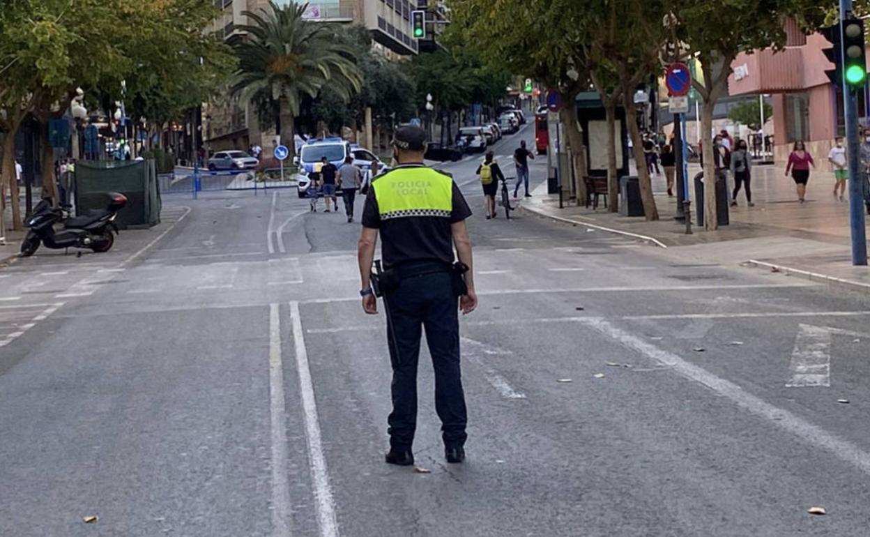 La Rambla de Méndez Núñez será una de las vías que cierre al tráfico los festivos y fines de semana. 