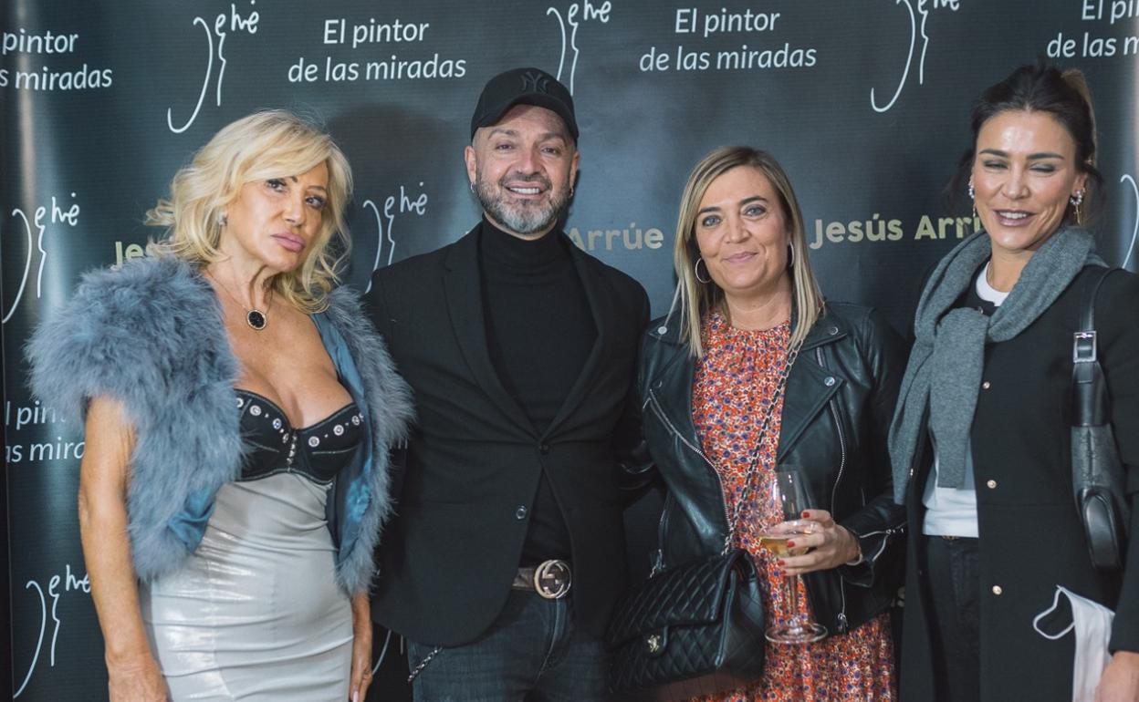 Coté Soler, Jesús Arrúe, Isabel Ballester y Susana Bañares. 