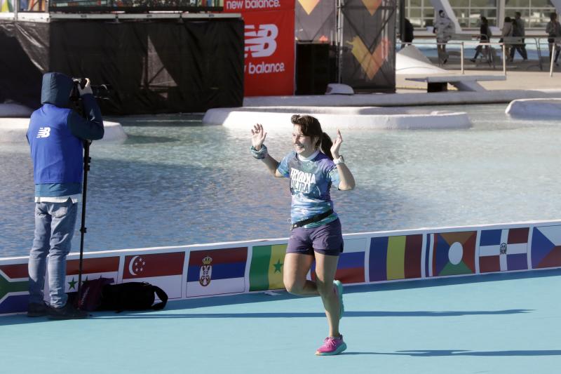 Corredores en el Maratón de Valencia.