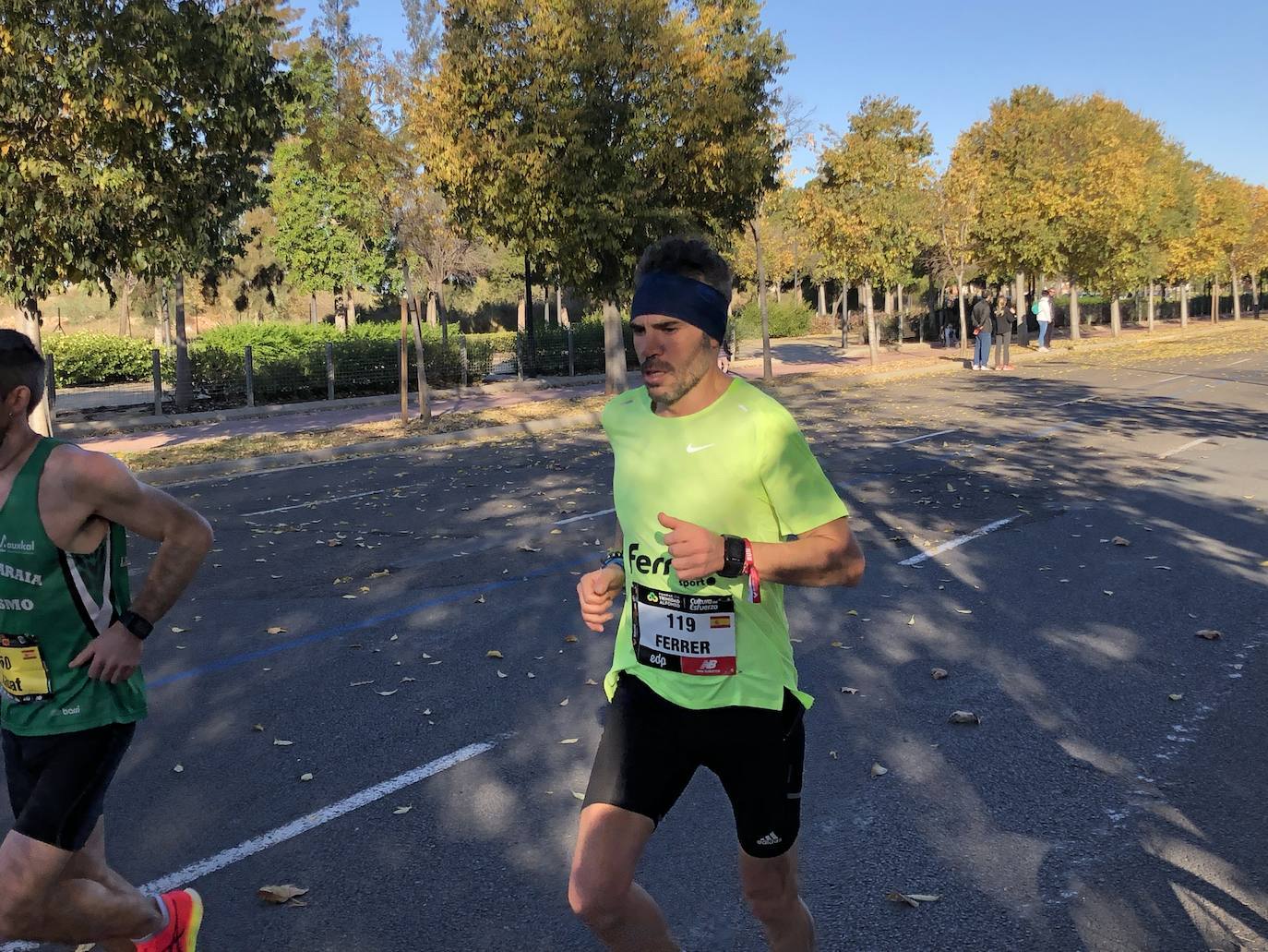 Corredores en el Maratón de Valencia de este domingo, 5 de diciembre