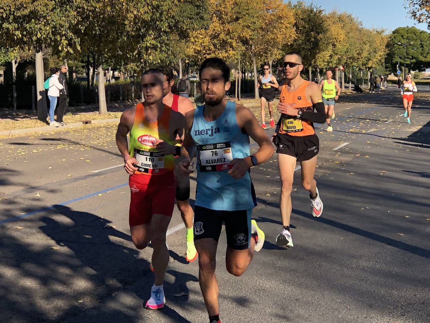 Corredores en el Maratón de Valencia de este domingo, 5 de diciembre