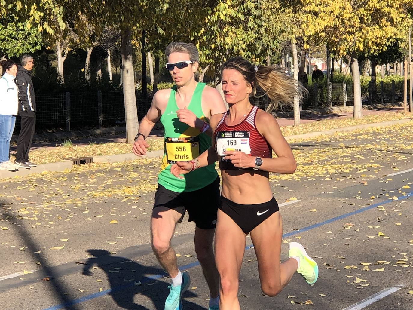 Corredores en el Maratón de Valencia de este domingo, 5 de diciembre