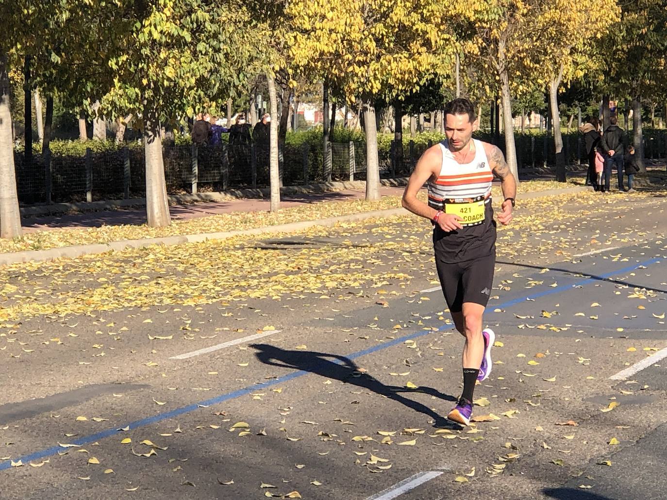 Corredores en el Maratón de Valencia de este domingo, 5 de diciembre