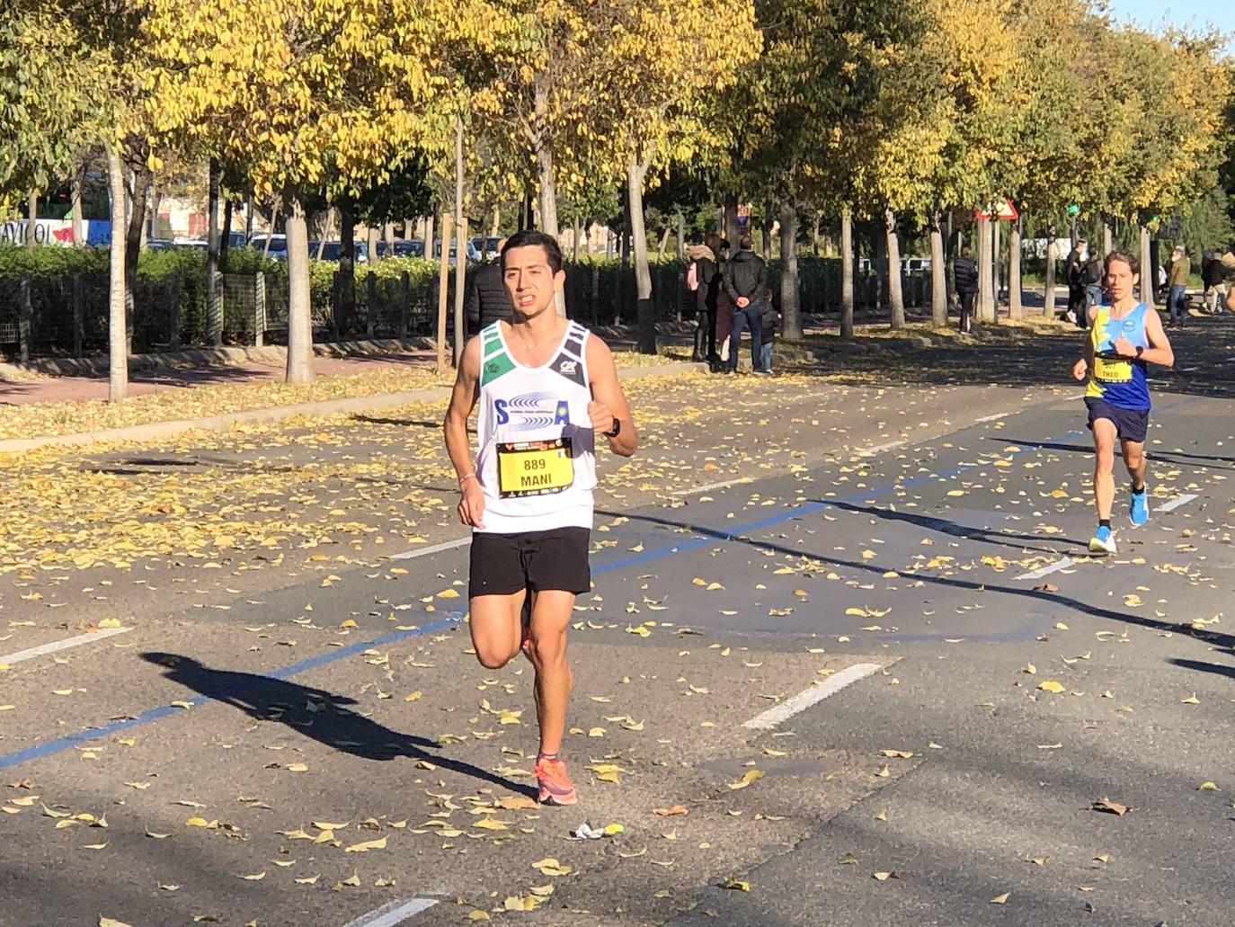 Corredores en el Maratón de Valencia de este domingo, 5 de diciembre