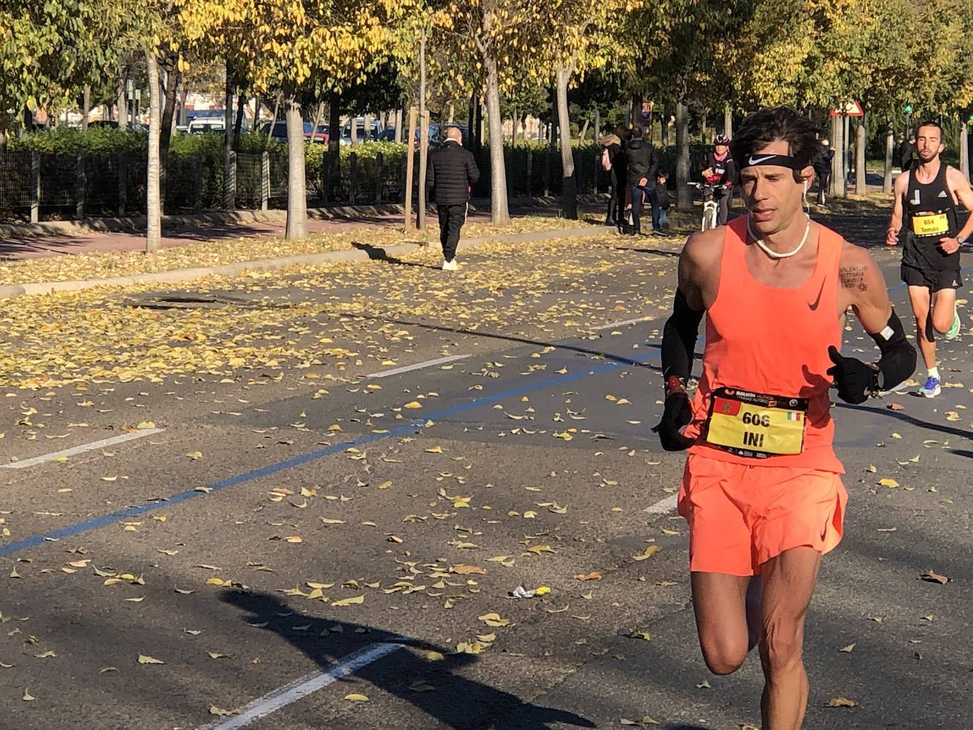 Corredores en el Maratón de Valencia de este domingo, 5 de diciembre