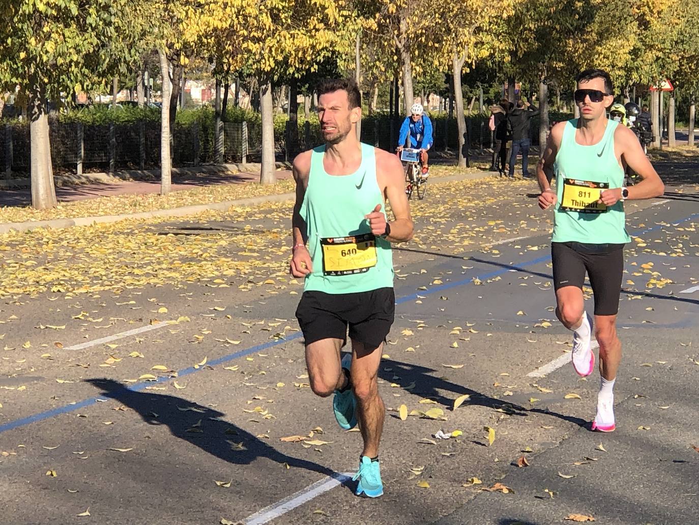 Corredores en el Maratón de Valencia de este domingo, 5 de diciembre