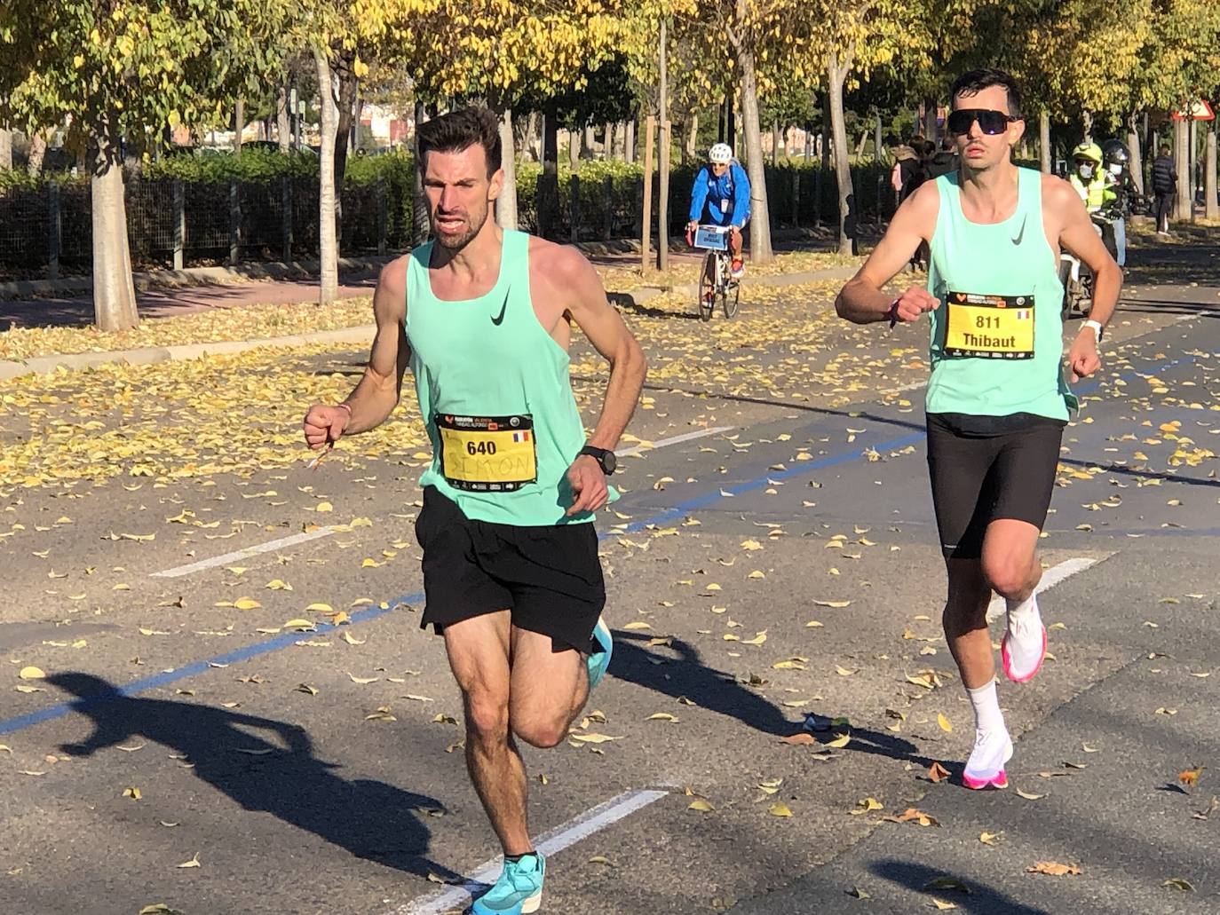 Corredores en el Maratón de Valencia de este domingo, 5 de diciembre