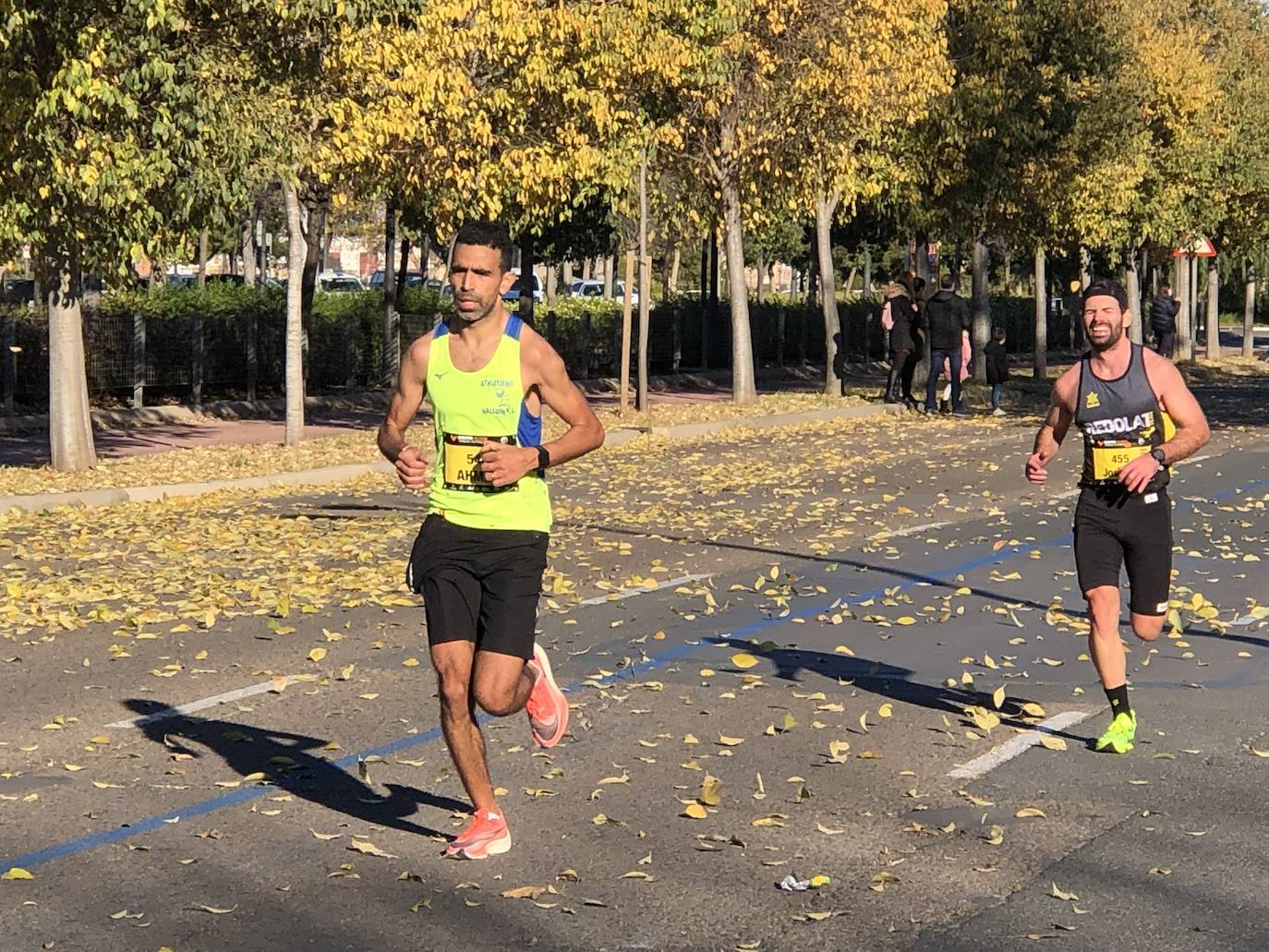 Corredores en el Maratón de Valencia de este domingo, 5 de diciembre