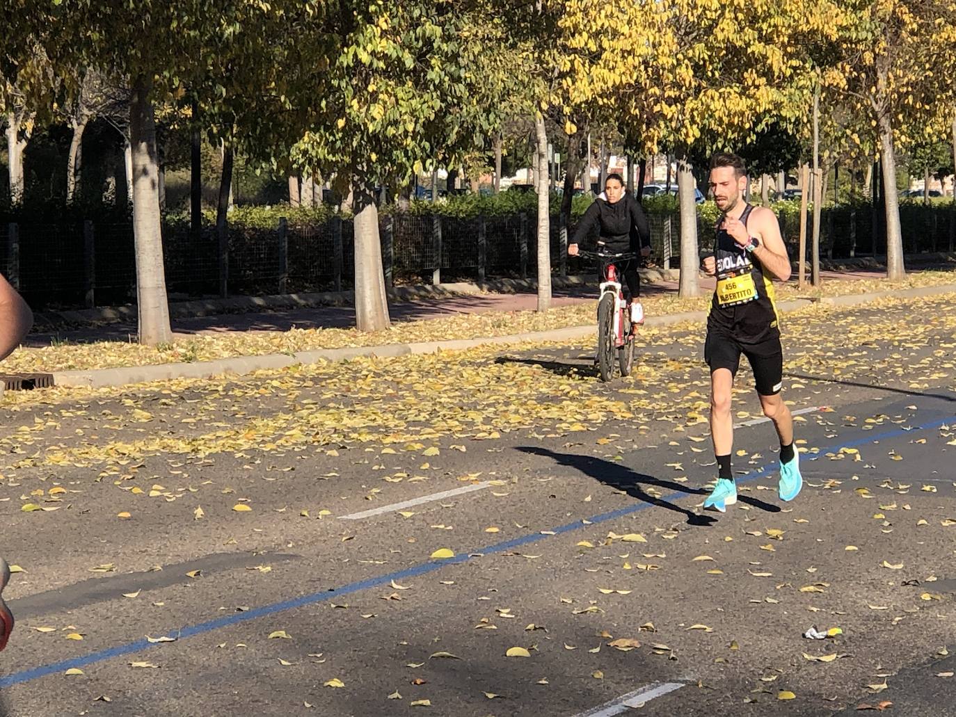 Corredores en el Maratón de Valencia de este domingo, 5 de diciembre