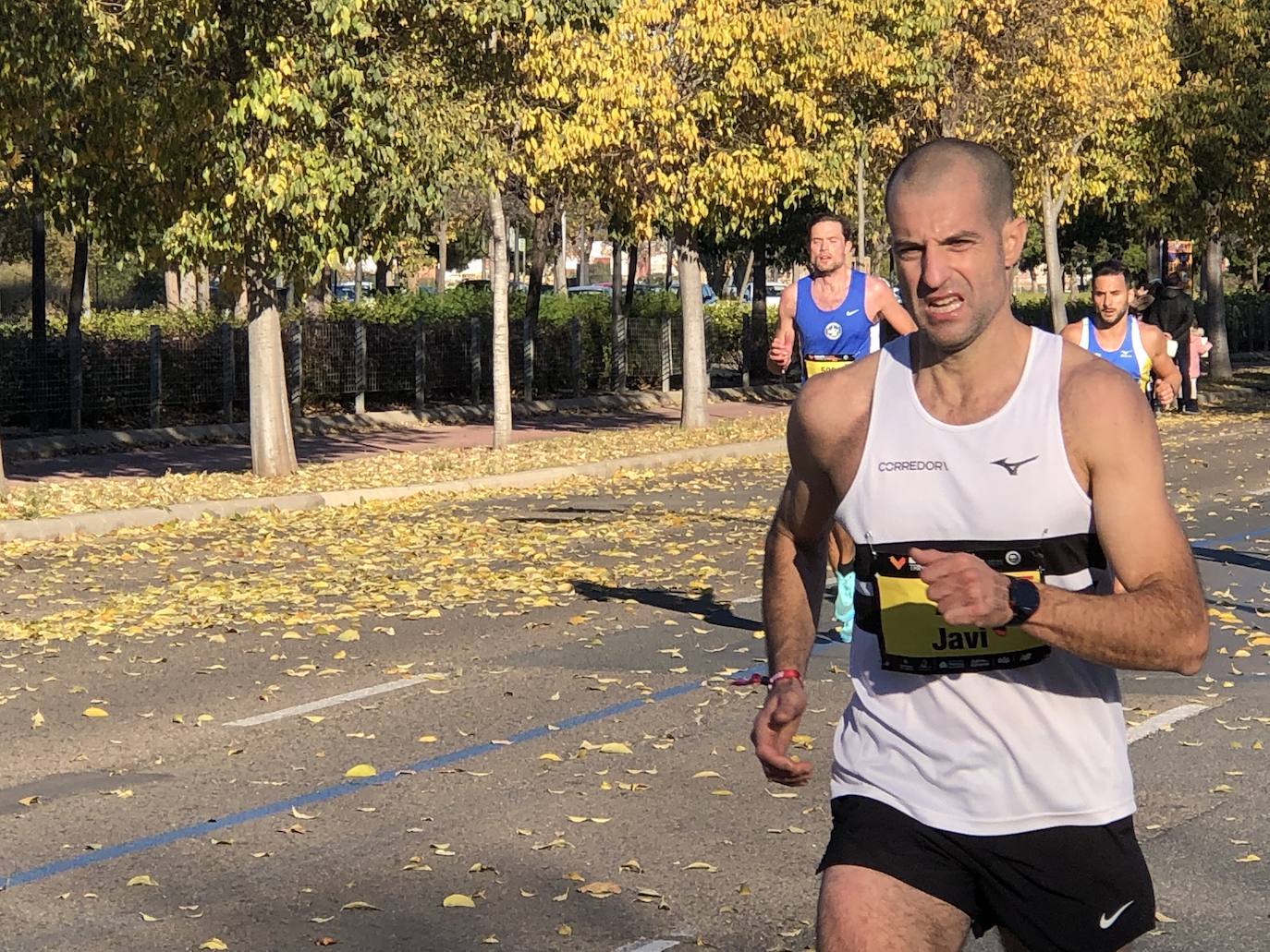 Corredores en el Maratón de Valencia de este domingo, 5 de diciembre