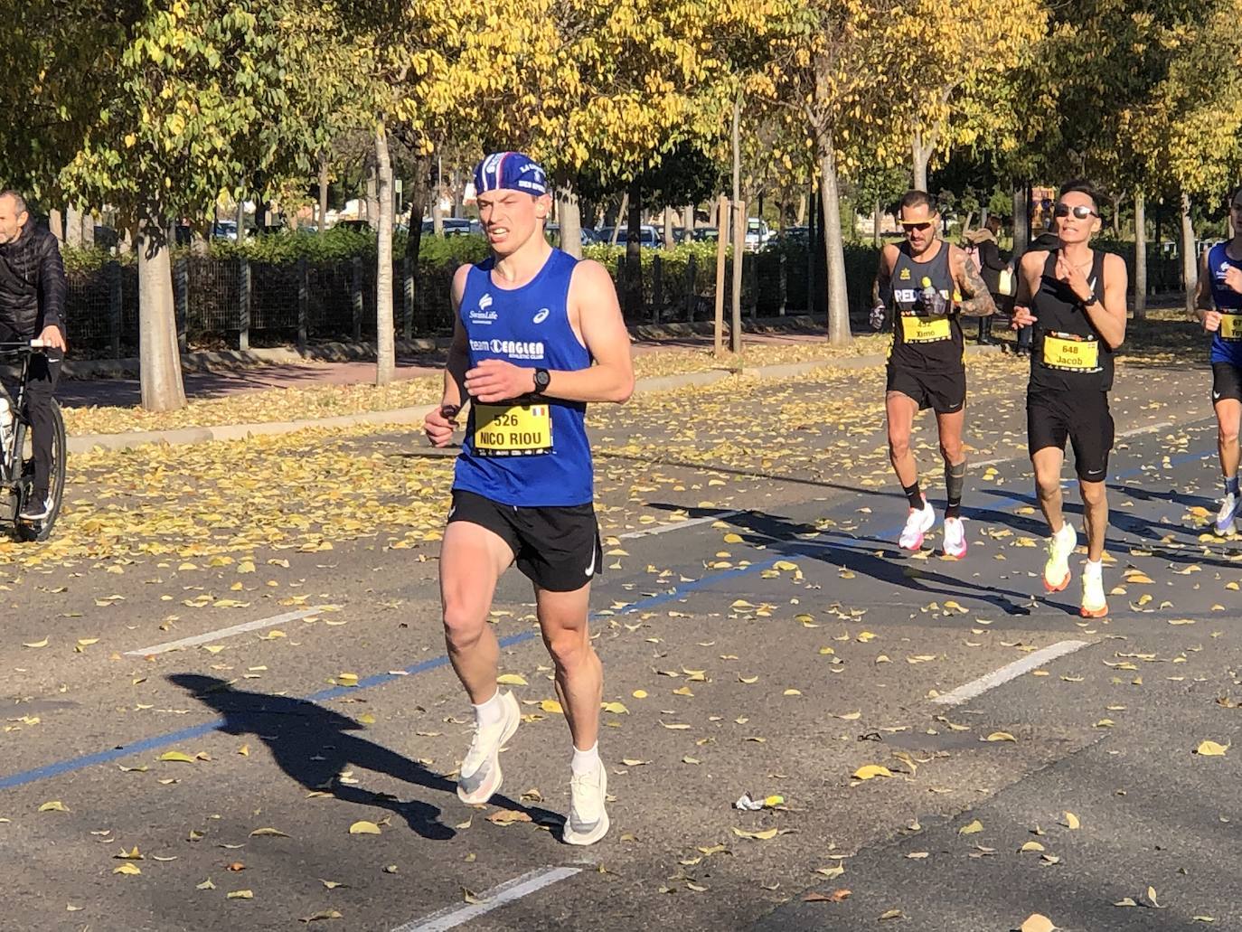 Corredores en el Maratón de Valencia de este domingo, 5 de diciembre