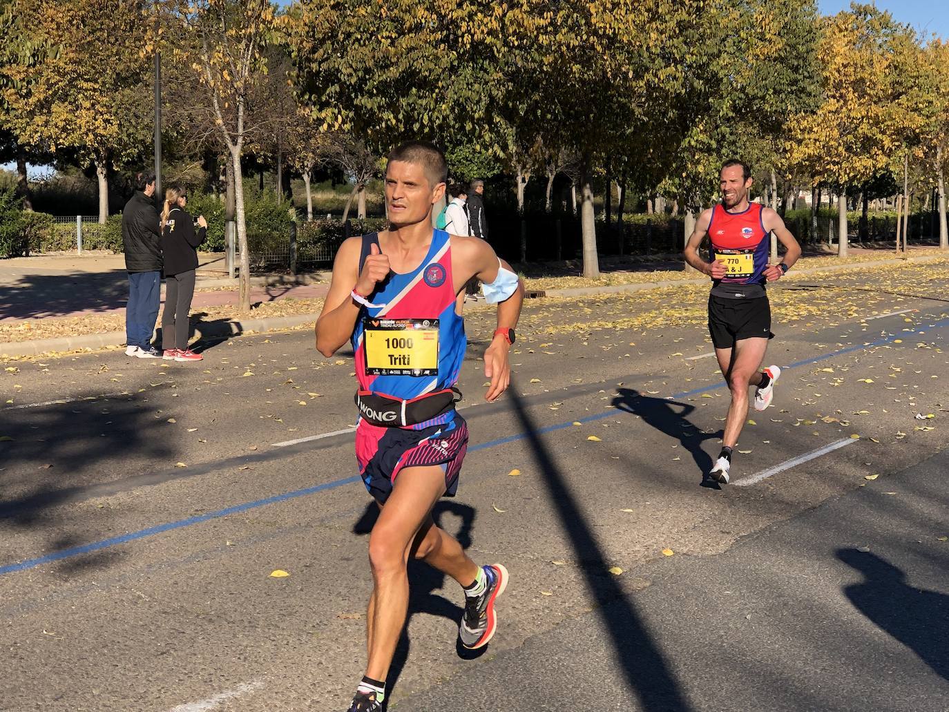 Corredores en el Maratón de Valencia de este domingo, 5 de diciembre