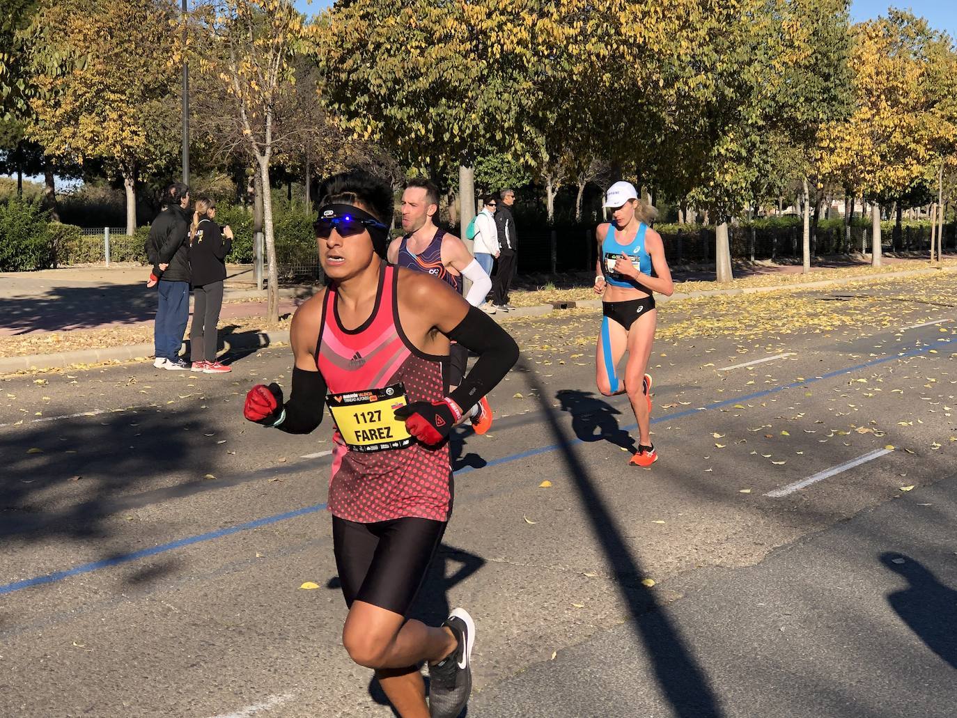 Corredores en el Maratón de Valencia de este domingo, 5 de diciembre