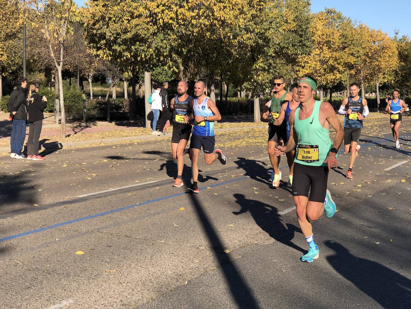 Corredores en el Maratón de Valencia de este domingo, 5 de diciembre