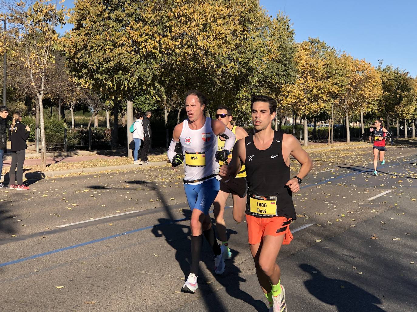 Corredores en el Maratón de Valencia de este domingo, 5 de diciembre