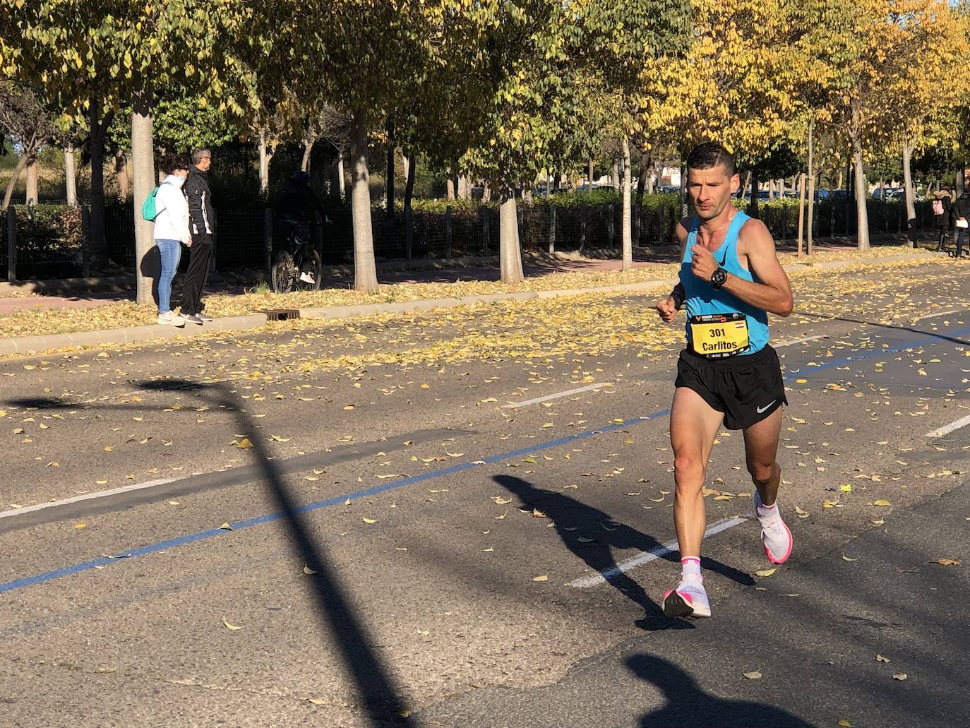 Corredores en el Maratón de Valencia de este domingo, 5 de diciembre