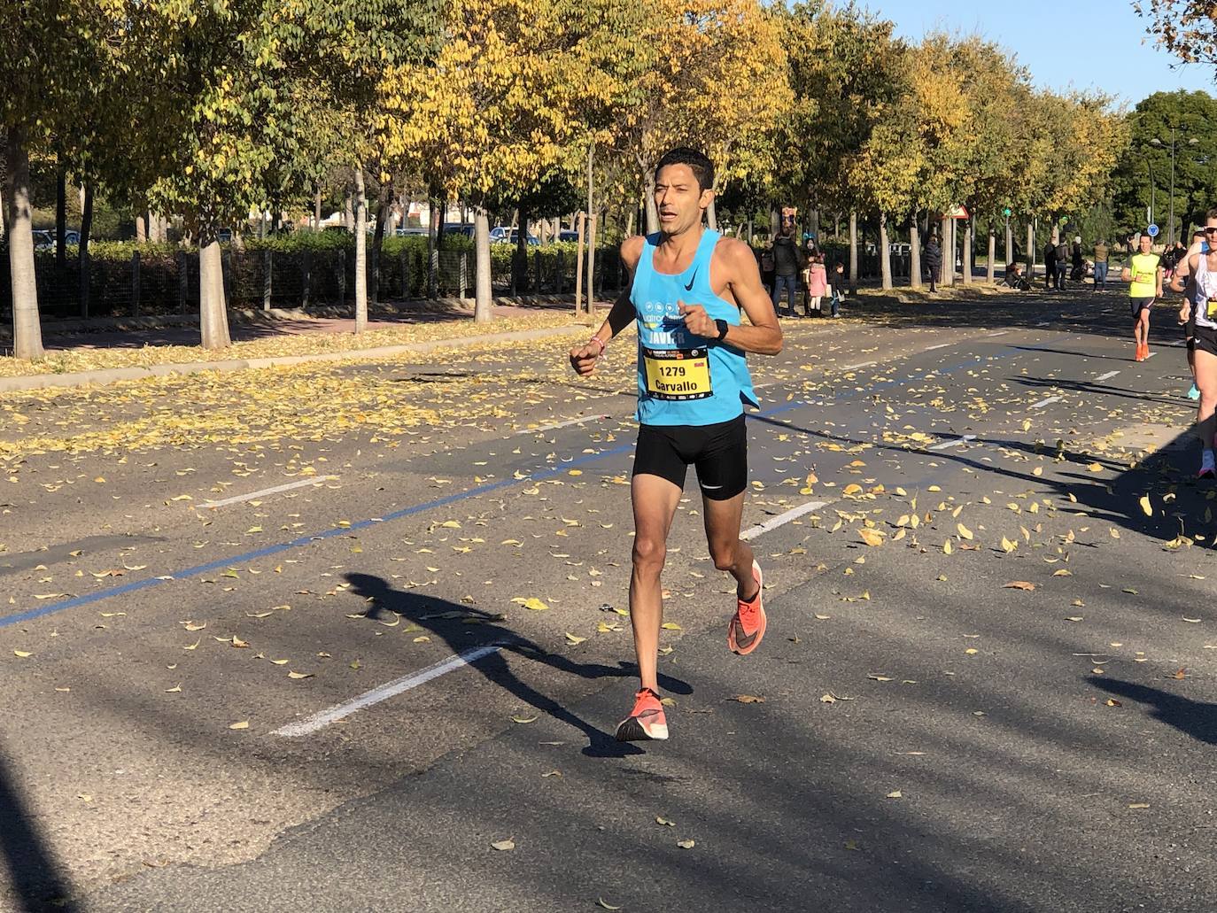 Corredores en el Maratón de Valencia de este domingo, 5 de diciembre