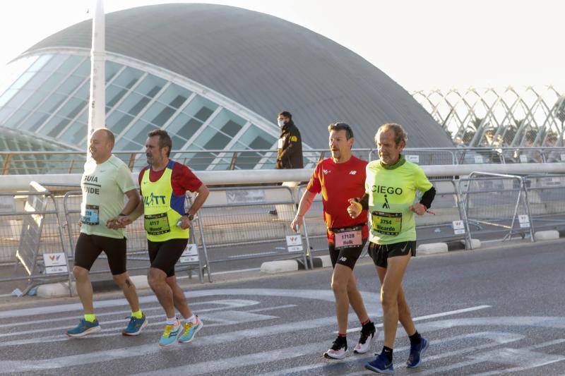 Corredores en el Maratón de Valencia de este domingo, 5 de diciembre.