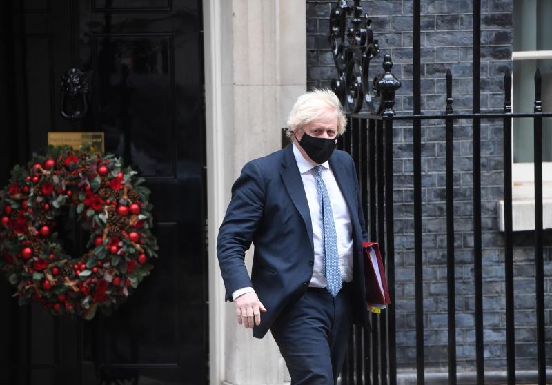 Boris Johnson, primer ministro británico.