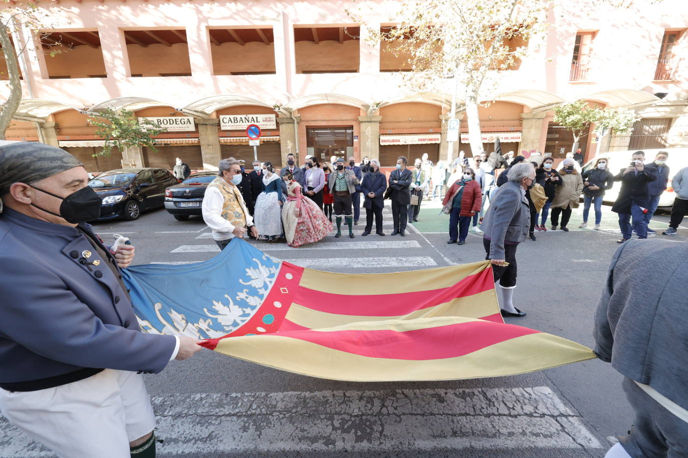 Fotos: Homenaje a la Senyera en Valencia