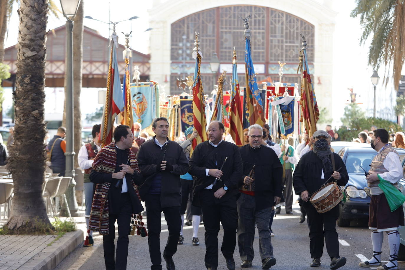 Fotos: Homenaje a la Senyera en Valencia