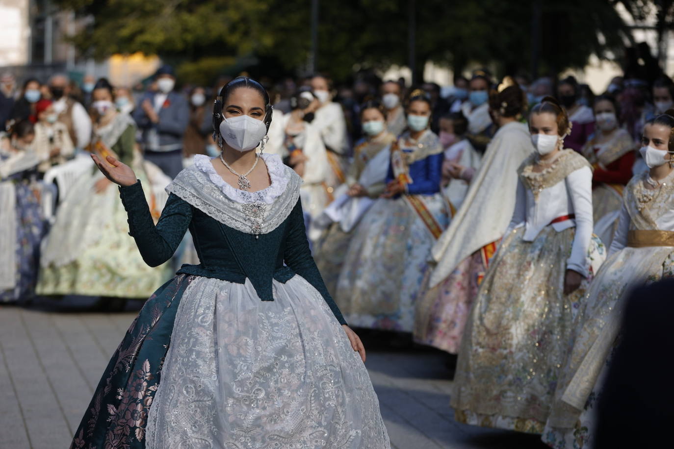 Fotos: Homenaje a la Senyera en Valencia