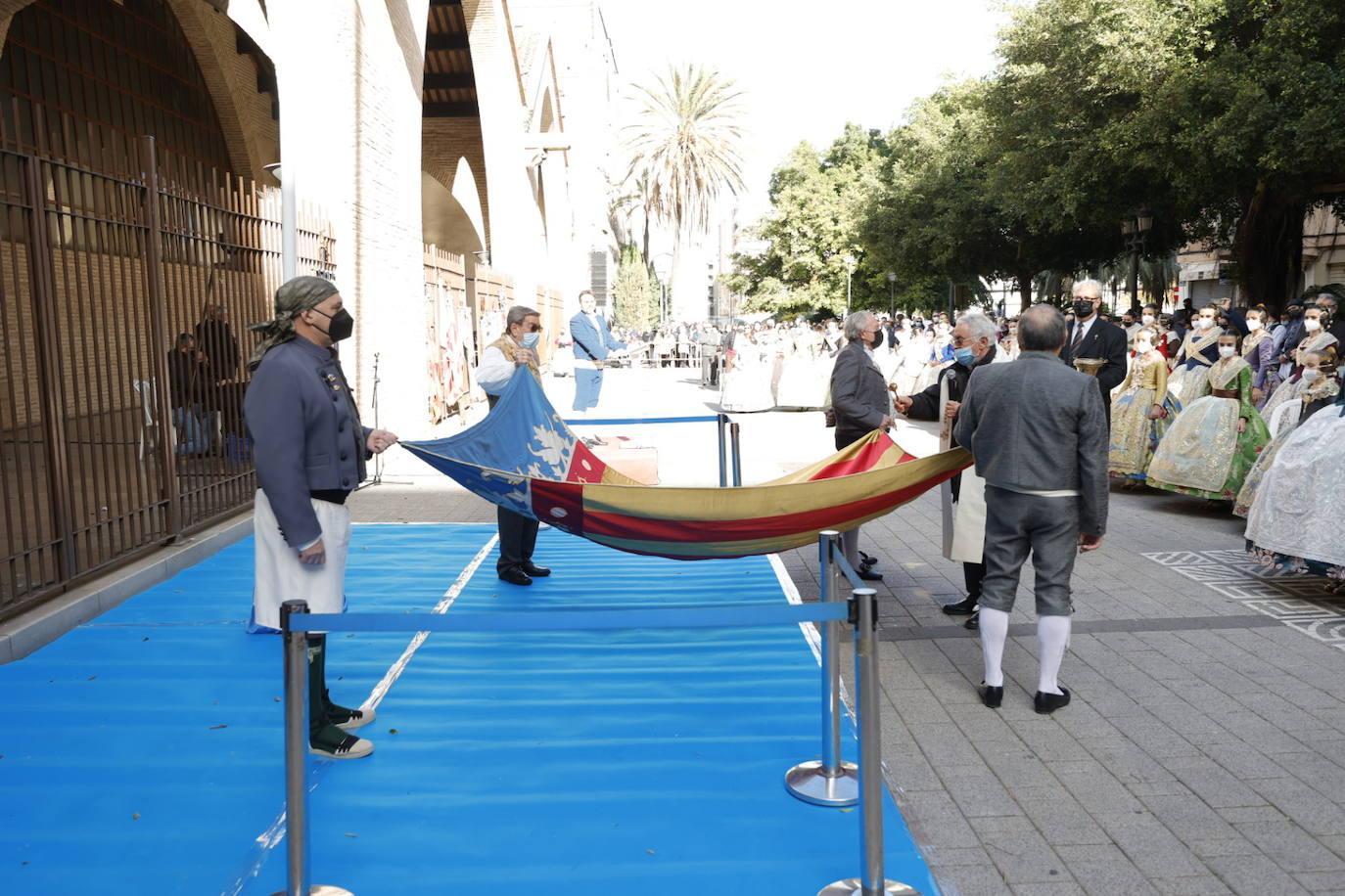 Fotos: Homenaje a la Senyera en Valencia
