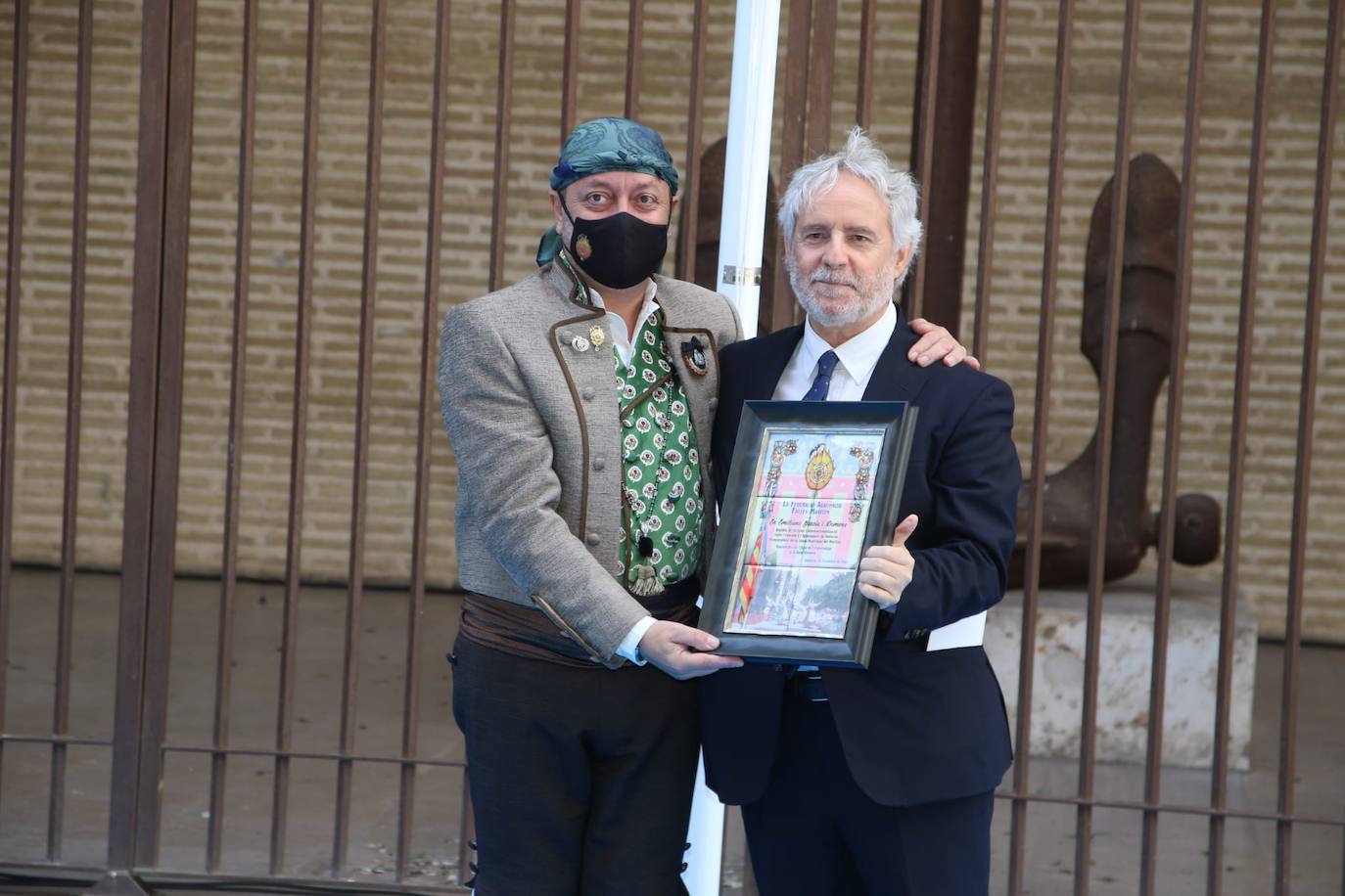 Fotos: Homenaje a la Senyera en Valencia