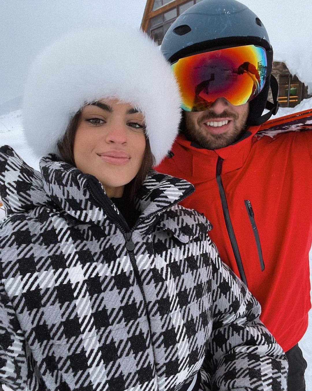 Marta Lozano y Lorenzo Remohí en Baqueira