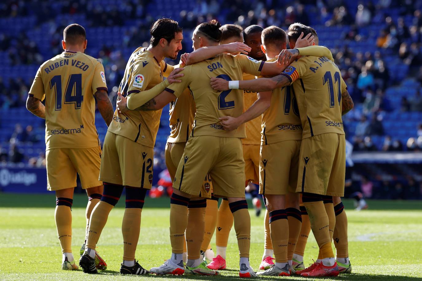 Fotos: Las mejores imágenes del RCD Espanyol-Levante UD