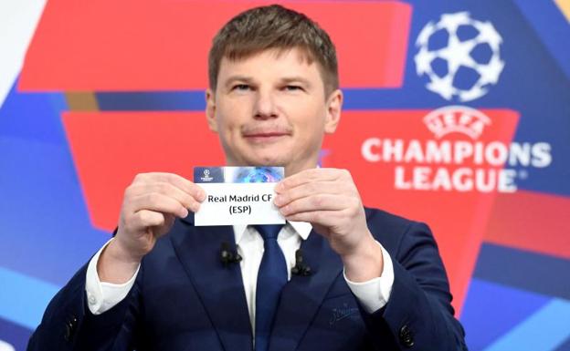 El exfutbolista ruso Andréi Arshavin saca la papeleta del Real Madrid como rival del PSG. 