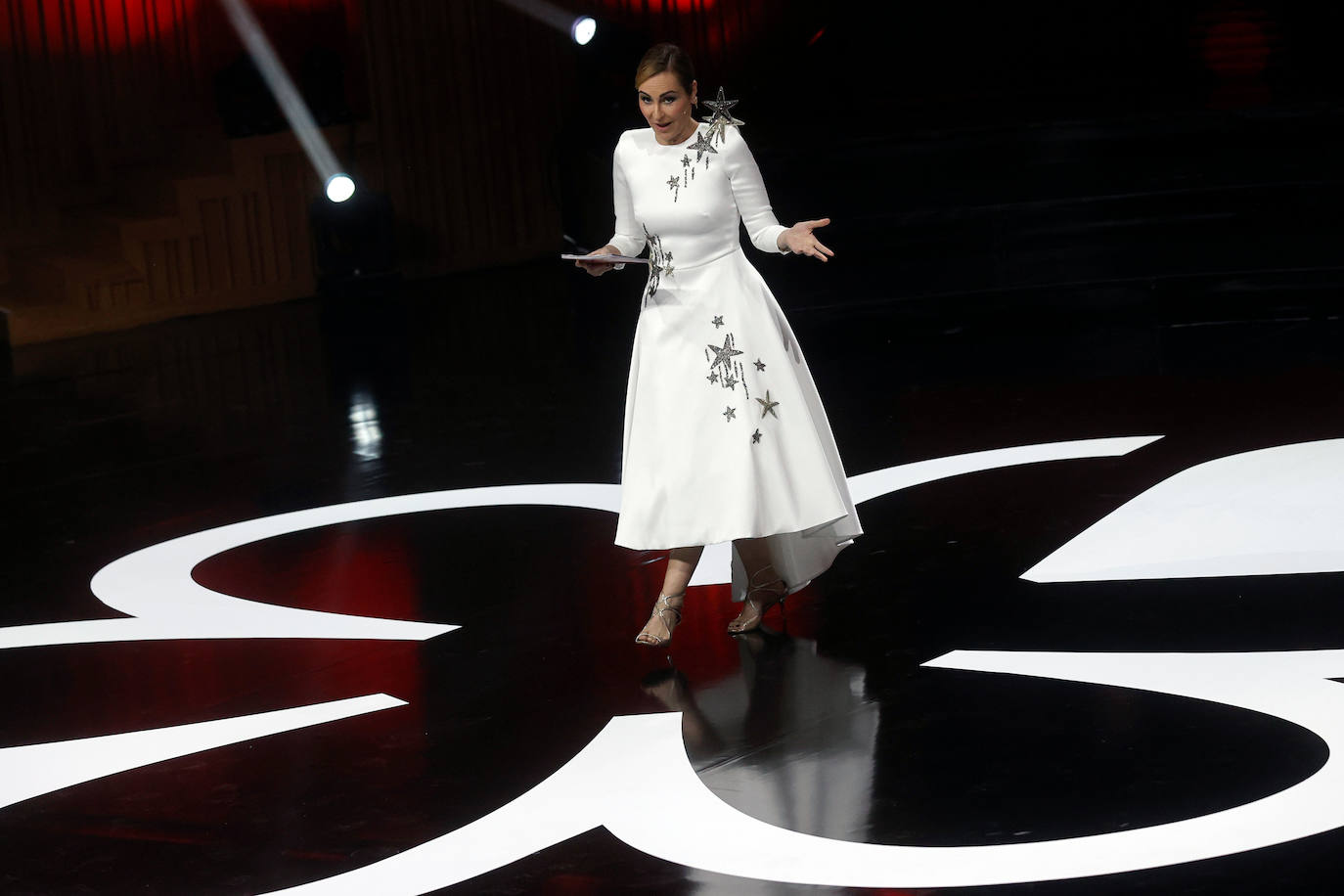 Fotos: El espectacular vestido de Ana Milan en la gala de las Estrellas Michelin