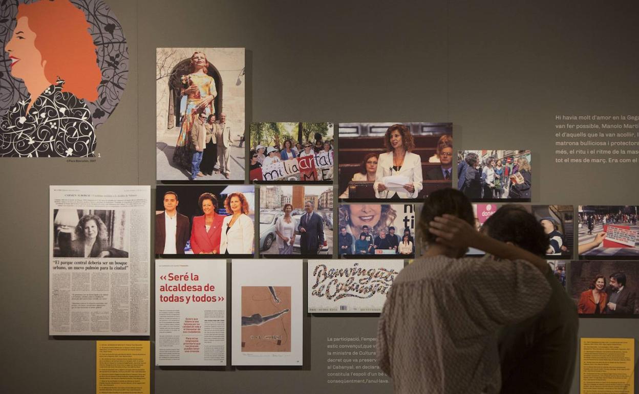 Una de las exposiciones del Centro del Carmen, uno de los espacios dependientes del Consorcio de Museos. 