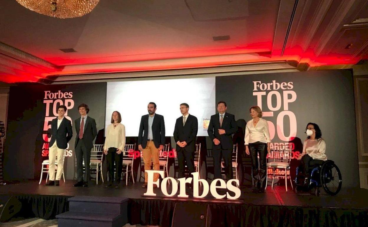 Lista Forbes | Un catedrático de la UPV, en la lista Forbes de los 50 españoles con más talento