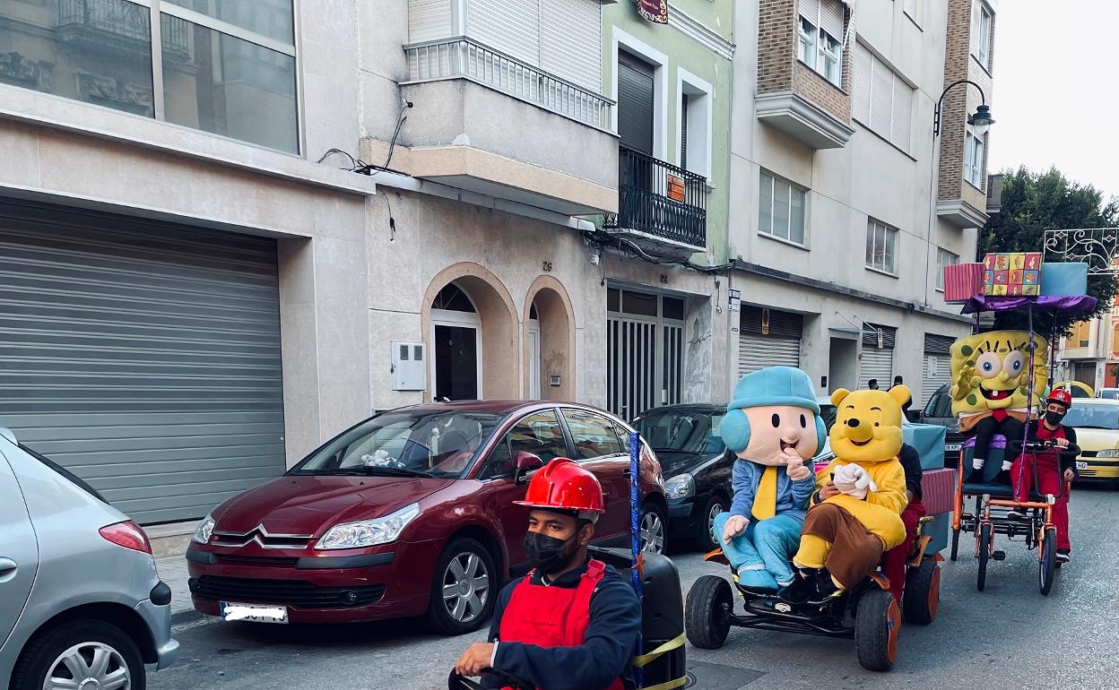 Cabalgata de Reyes en Alzira.