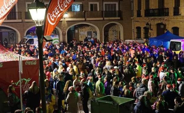 Participantes en la anterior edición de la San Silvestre de Rocafort. 