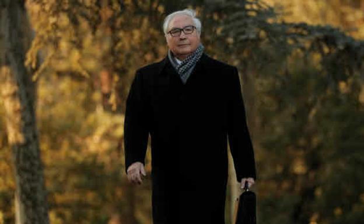 Manuel Castells, el día que fue nombrado ministro de Universidades. 