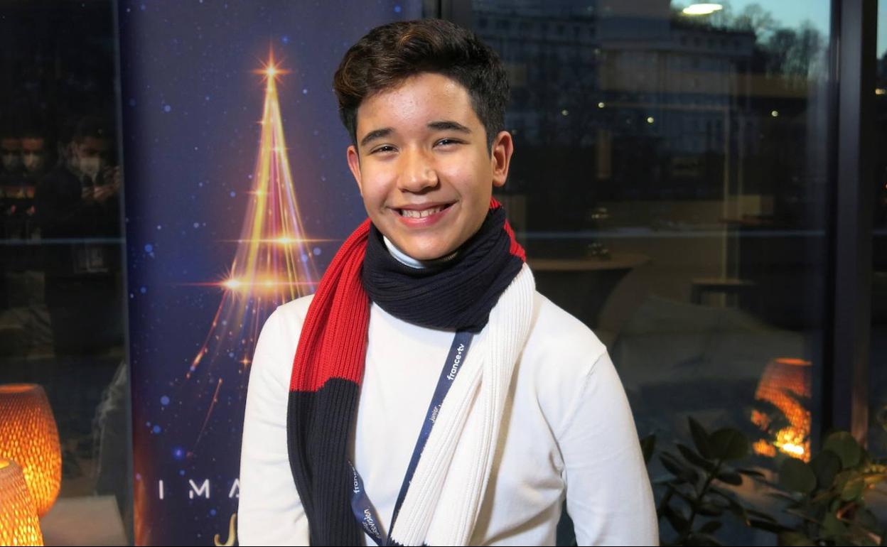 El representante de España, Levi Díaz. 