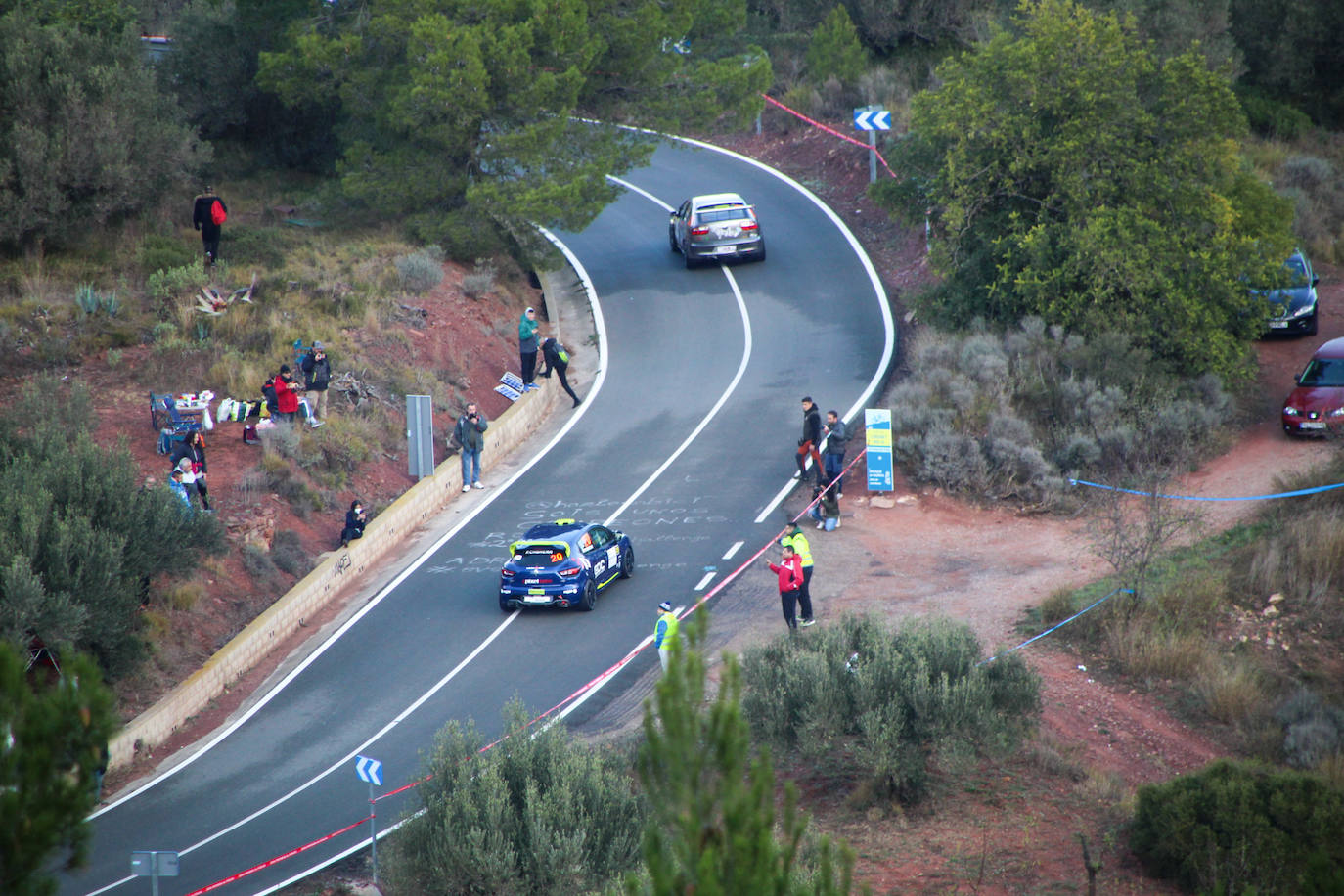 Fotos: Espectacular subida al Garbí con 60 coches por la Calderona