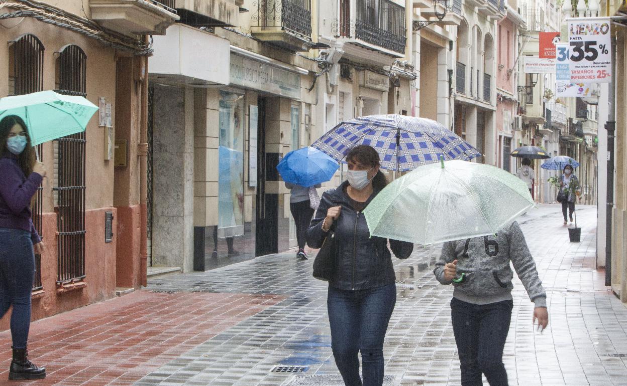 Aemet alerta de la posibilidad de lluvias durante los días festivos. 