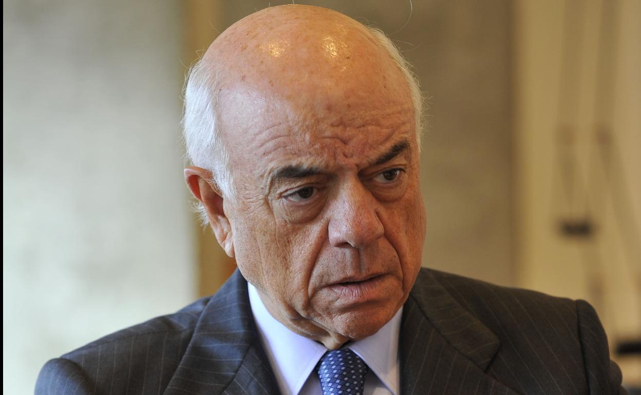 El expresidente de BBVA, Francisco González. 