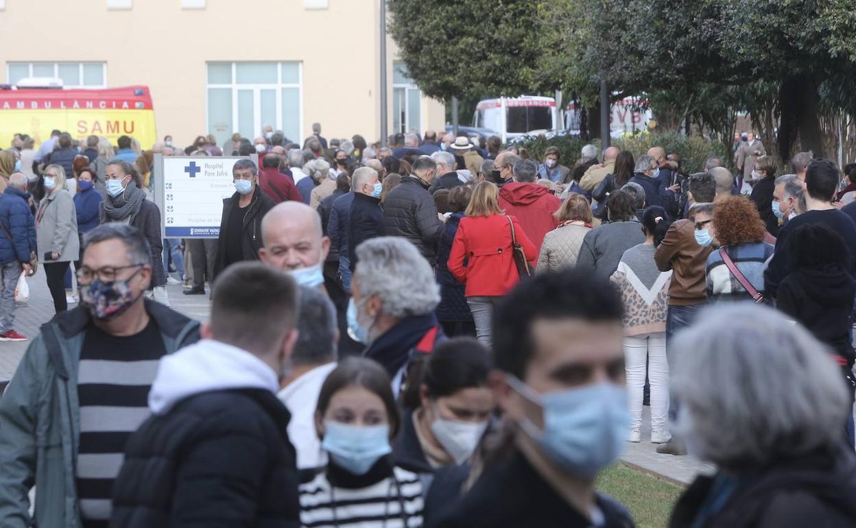 Vacunación en Valencia.