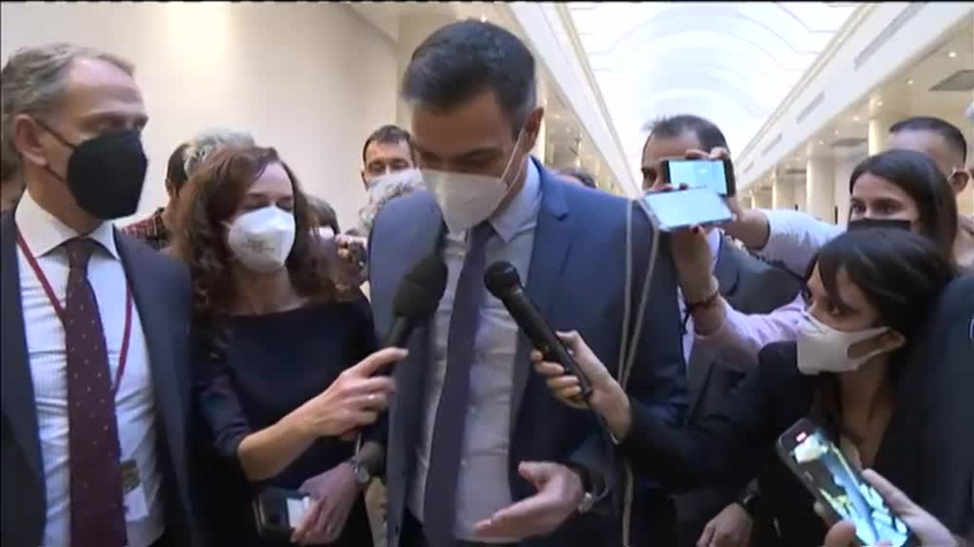 Sánchez sobre el apoyo del PP a las lenguas minoritarias en los PGE ...