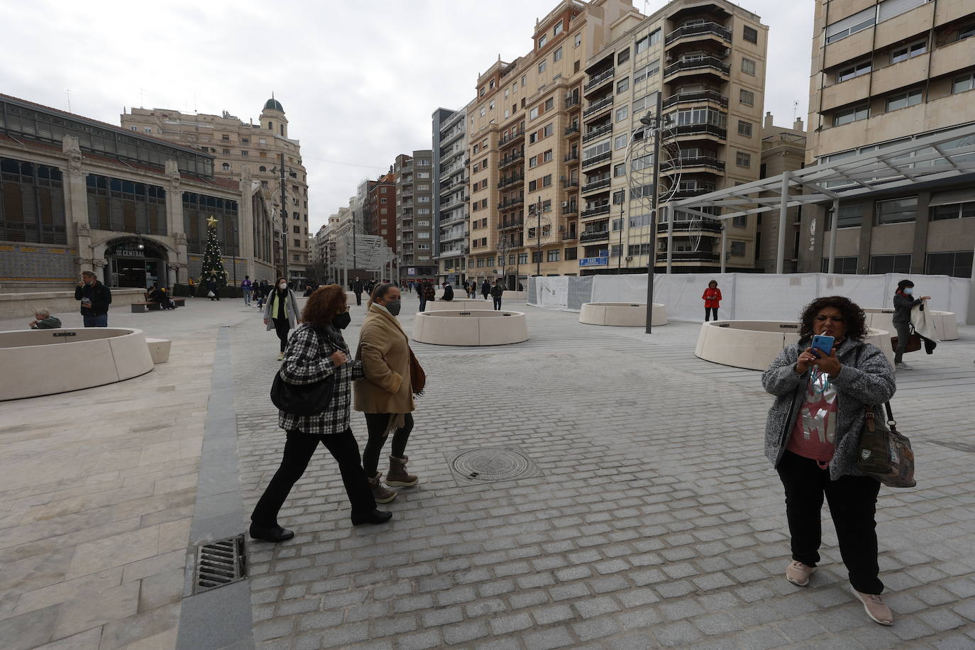 La plaza de Ciudad de Brujas de Valencia.