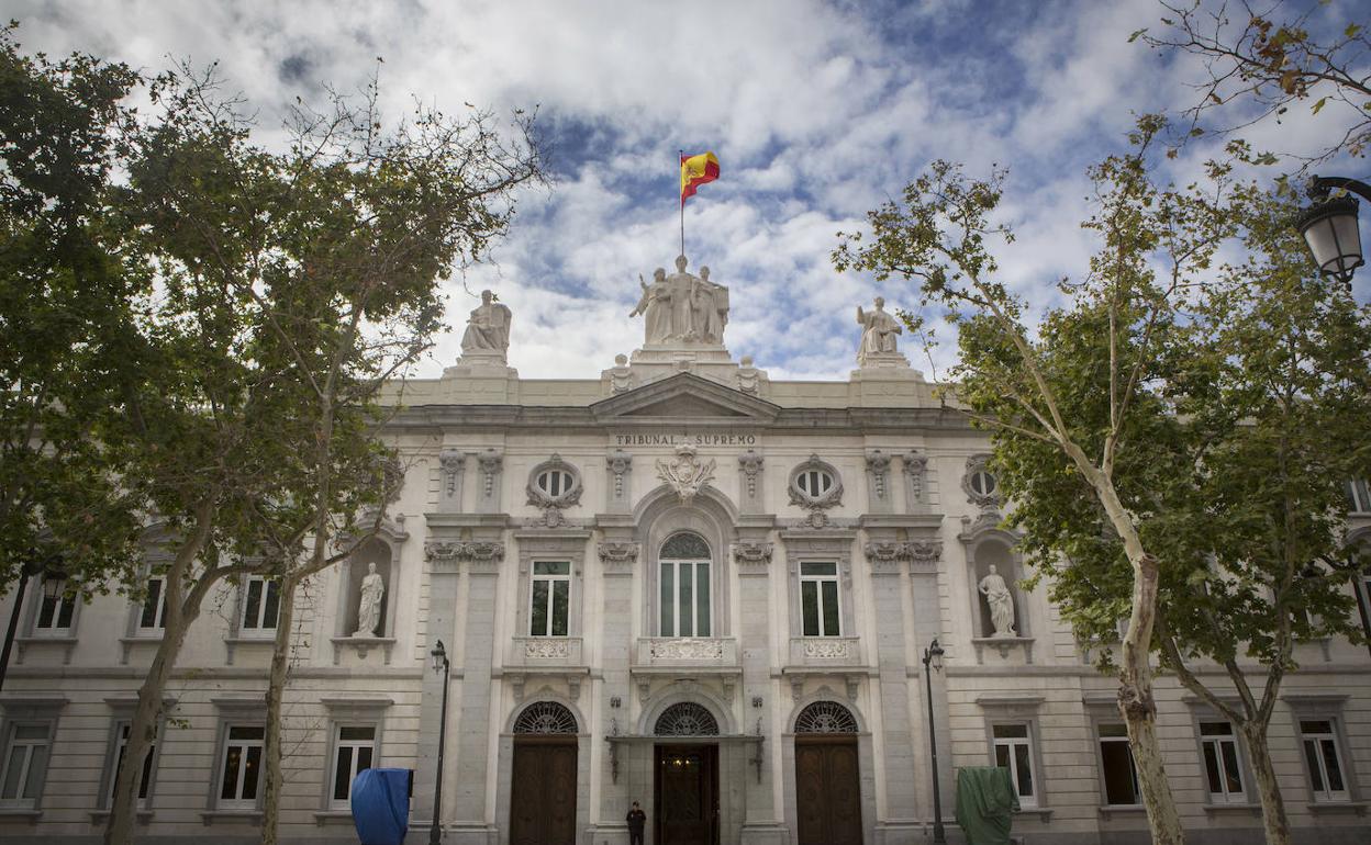 Fachada del Tribunal Supremo, órgano que tendrá la última palabra en el pitufeo. 