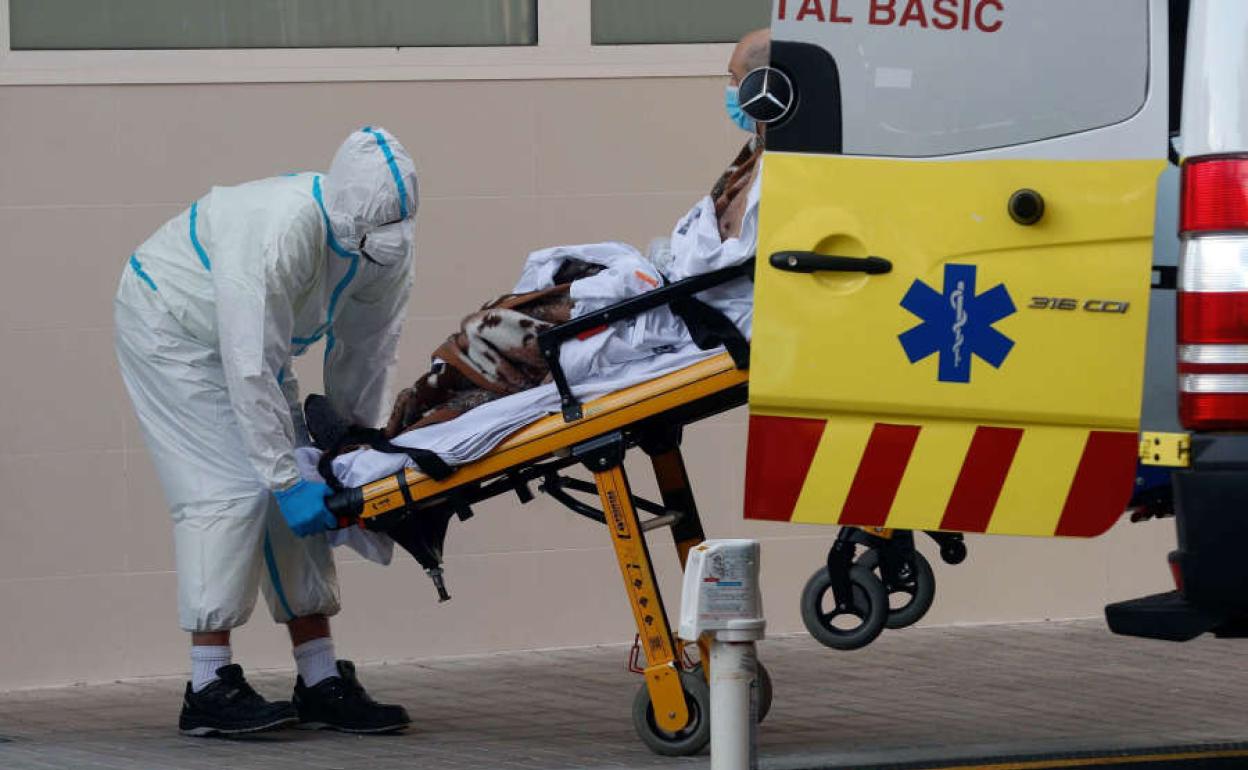 Atención hospitalaria durante la pandemia del coronavirus.